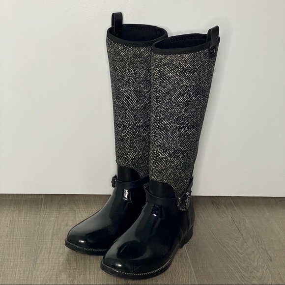 Michael Kors Charm Stretch Rain Boots - Picture 1 of 5